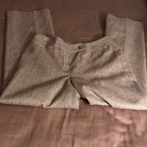 Ann Taylor tweed virgin wool pants. Size 6P.